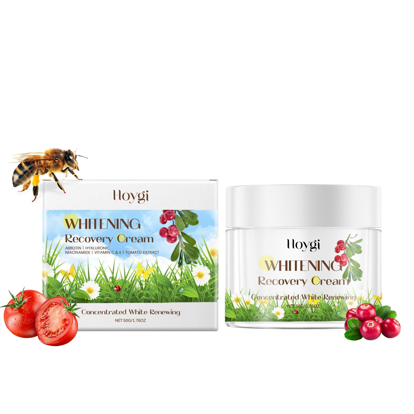 Hoygi Honey Flower Skin Rejuvenating Moisturizing Cream Gentle and delicate pore-replenishing moisturizing facial skin cream 50g