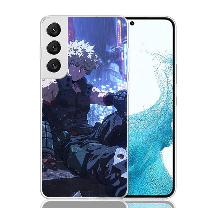 Bakugou Katsuki MHA My Hero Phone Case For Samsung Galaxy S26 S25 Edge S24 S23 FE S22 Ultra S21 Plus S20 + Fundas Cover Coque Ga