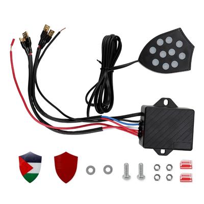 12V-24V Universele 10 Geluiden Muzikale Elektronische Hoorn Controller Regulator Monitor Auto Modificatie