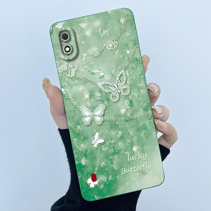 For Samsung Galaxy A10 A10s M01S Case Simplicity Painting Liquid Soft Silicone Cover for Samsung A10 A105F A10S SM-A107F Casing