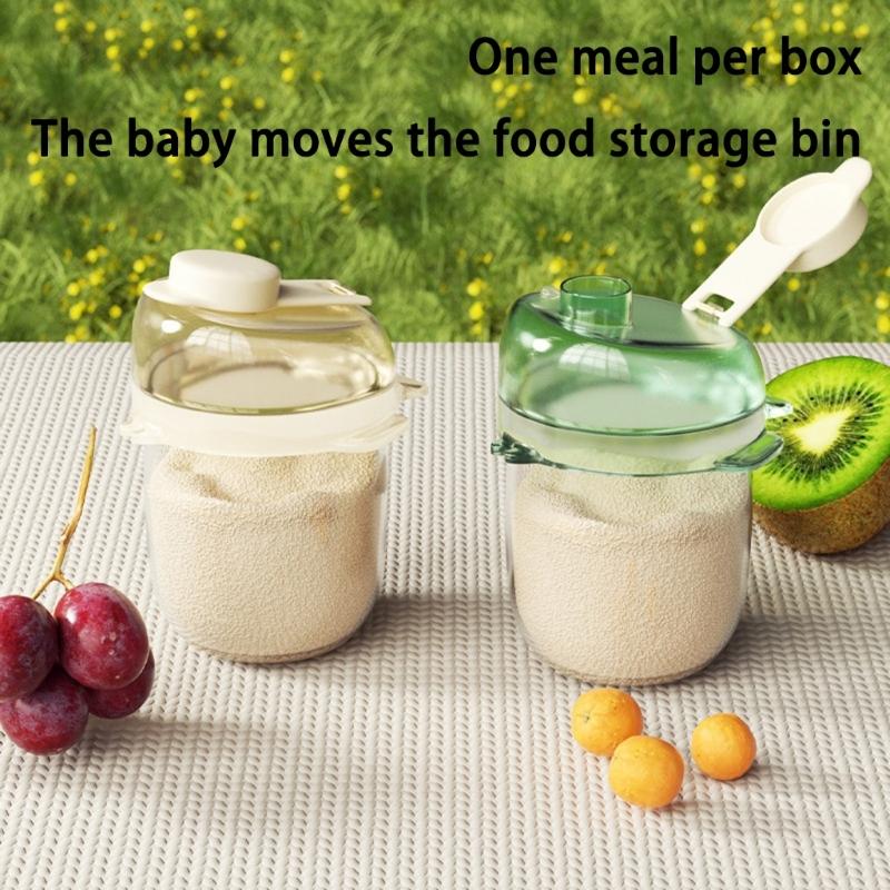 Lightweight Baby Milk Powder Box 80ML Capacity Organiser For Traveling Families Enjoy Convenience And Safety