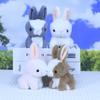 Adorable Plush Bunny Toy Cute Rabbit Keychain Small Stuffed Animal Gift Wholesale