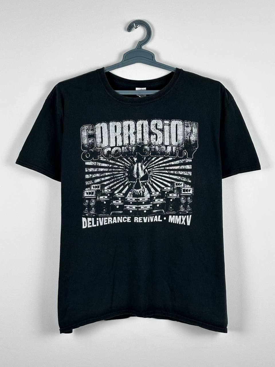 Vintage Corrosion of Conformity Hard Core Band T Shirt Faded Size XL Unisex T-Shirt M