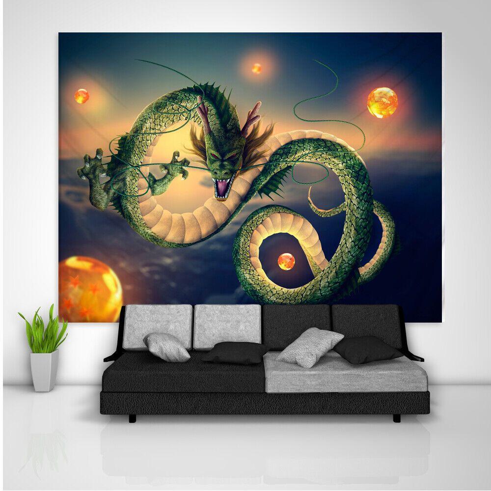 dragon tapestry art wall hanging 75x100