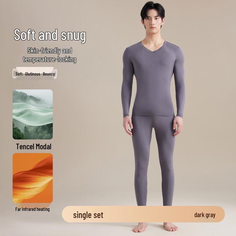 NY&AD Men's Modal Thermal Underwear Set