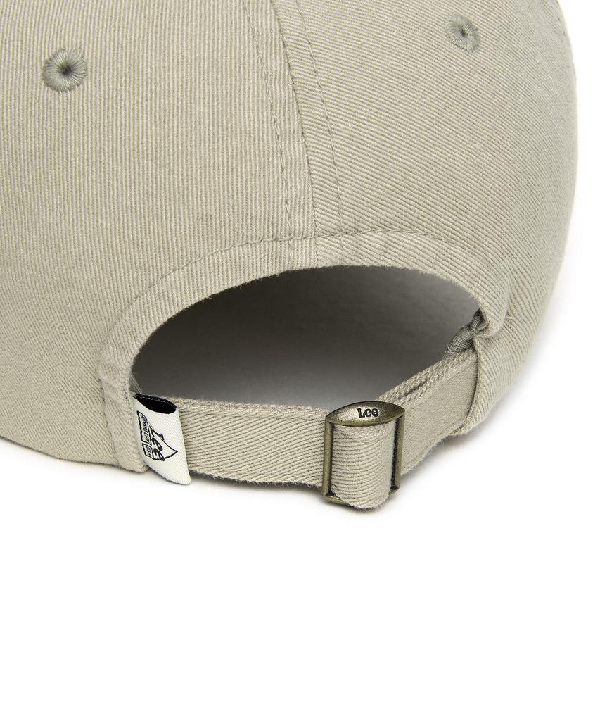 LEE Twitch Logo Color Block Ball Cap Beige