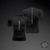2026 Anime Graphic Compression Shirts for Men Athletic Quick Dry Tshirts Tees Tops Gym Workout Undershirts Short Sleeve Rash Guard