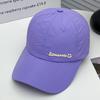 Letter Versatile Face Small Baseball Hat Female Spring and Autumn Student Quick Drying Sun Hat Sports Sunscreen Cap