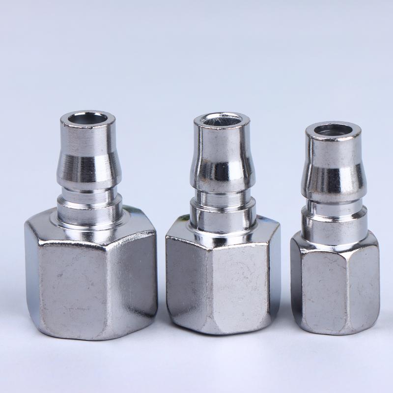 Raccordo Pneumatico Tipo C Connettore Rapido per Tubo Accoppiatore ad Alta Pressione Spina Presa Pf20 Pf30 Pf40 Giunti Compressore d'Aria