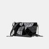 Borsa a tracolla geometrica con catena e diamanti da donna - Primavera/Estate 2023
