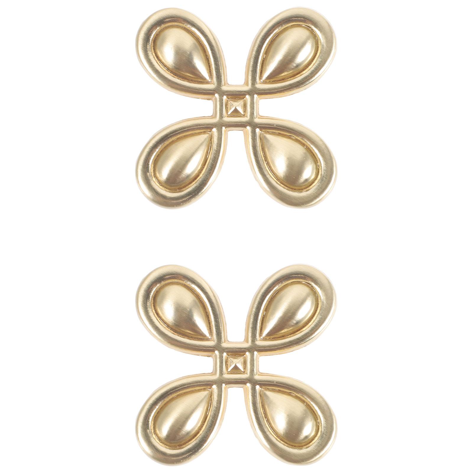 

2 шт. Ручки для шкафов, металлические ручки для ящиков, ручки для гардероба, современные ручки для комода, ручки для мебели, ручки для комода 5x5cm золотистый