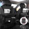 Foldable Car Seatback Large Storage Waterproof and with iPad Storage Long Black Pocket, Capacity, Multi-Function Pocket, Stain-Resistant, Pocket,