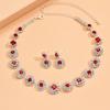 Necklace Earring Jewelry Set, Formal Necklace Set, Bridal Fashionable Jewelry Set