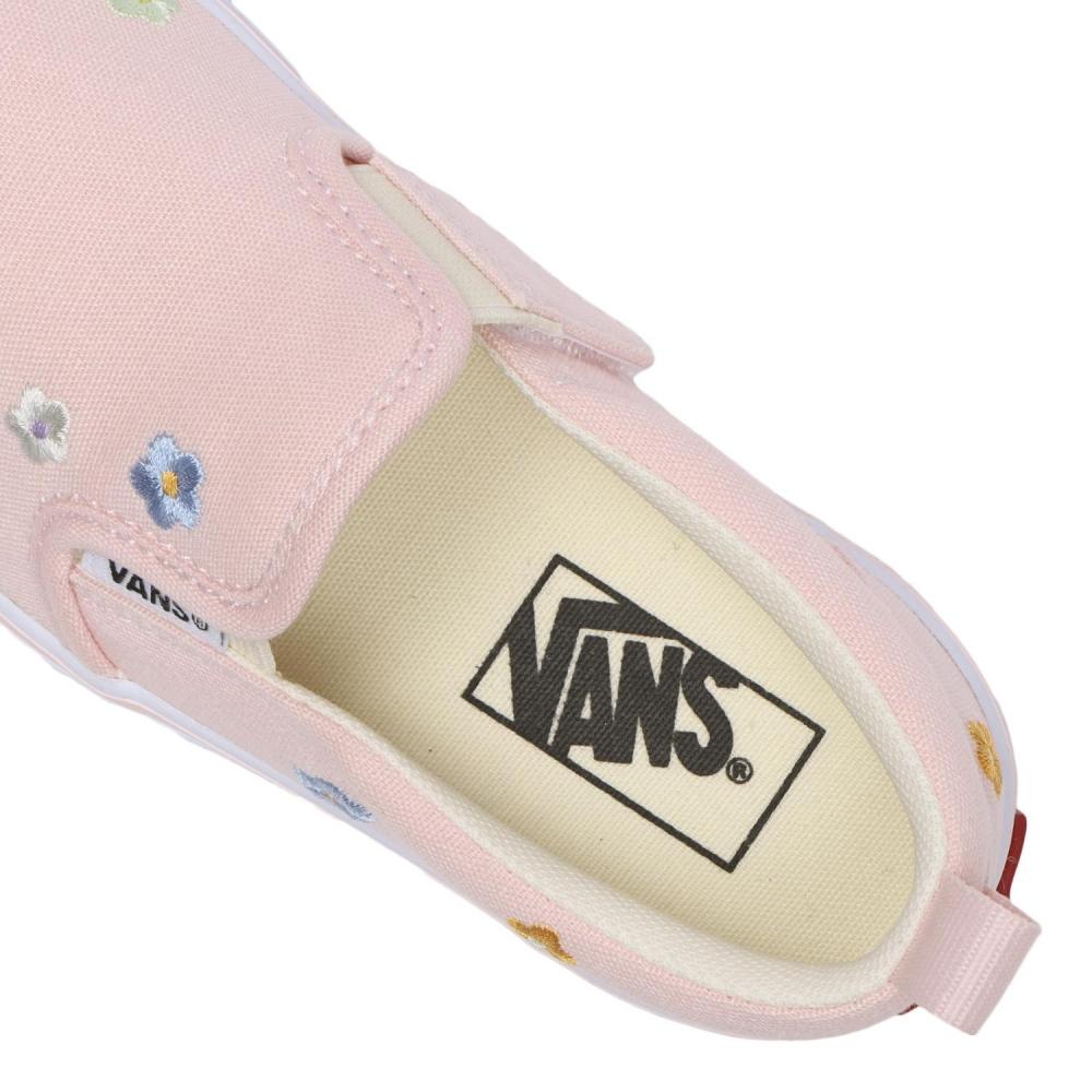 Vans Slip On Pnk Wht Flw V98ps