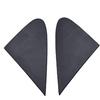 Pair Front Left and Right Rearview Triangle Trim Panel, Side Door Mirror Corner Triangle Fender Cover, Compatible with Toyota Corolla 2008-2013