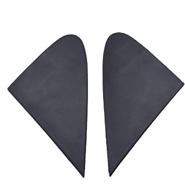 Pair Front Left and Right Rearview Triangle Trim Panel, Side Door Mirror Corner Triangle Fender Cover, Compatible with Toyota Corolla 2008-2013