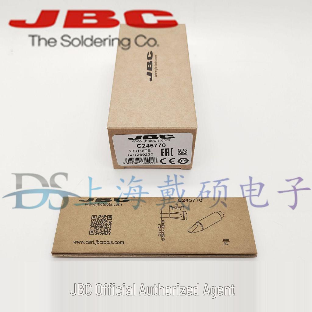 JBC Soldering Iron Tips C210-018/C245-966/C245-770/C245-116 for Soldering Stations
