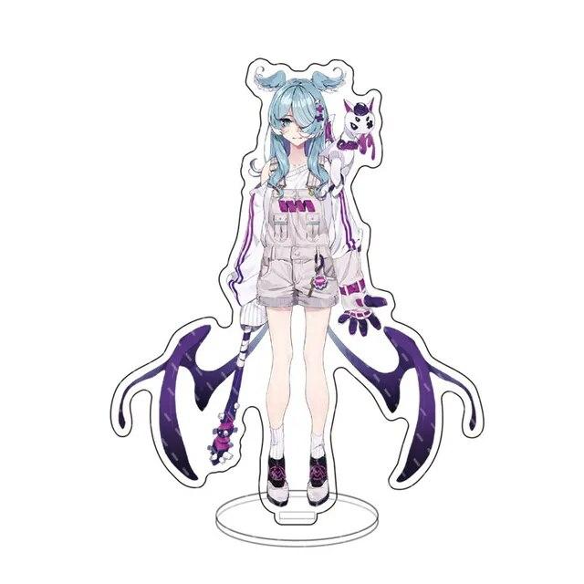 Anime Luxiem VTuber Akrylový Stojan Shu Mysta Luca Ike Vox Postava Modelka Talíř Dekor Dekor Fanoušci Dárky Cosplay Hot Key Chains