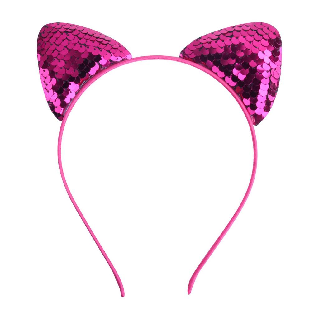 Sequin Cat Ears Headband for Kids - Cute DIY Fabric Hair Accessory