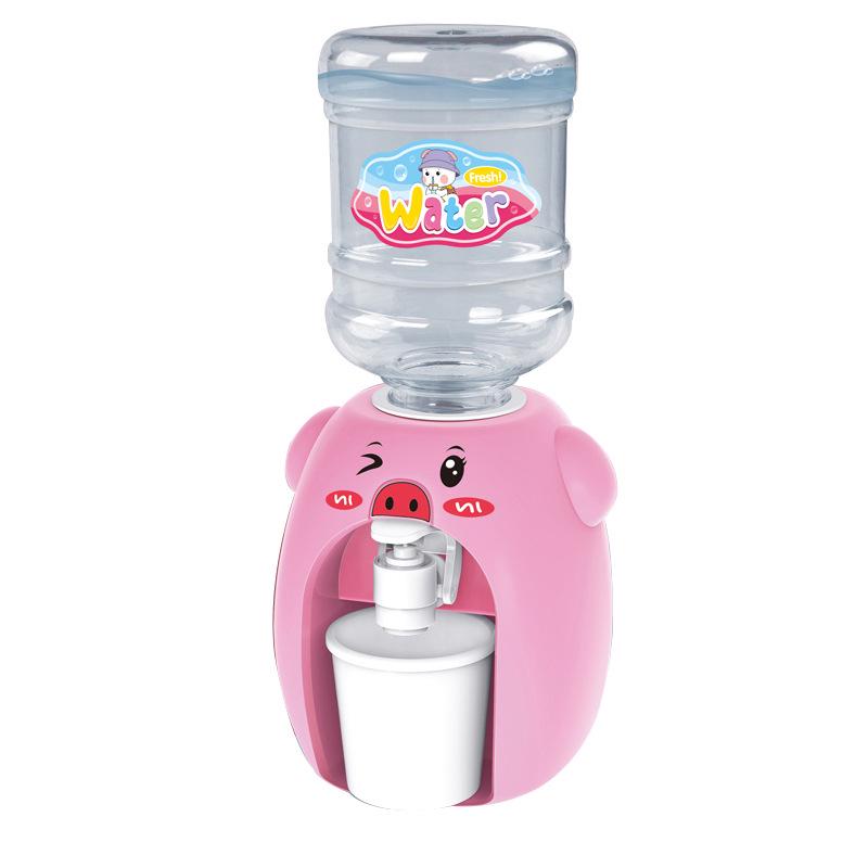 Yellow Duck Children's Mini Water Dispenser Toy - Educational Kitchen Playhouse Drink Machine