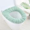 1Pcs Bathroom Toilet Seat Cover Soft Warmer Washable Mat Cover Pad Cushion Seat