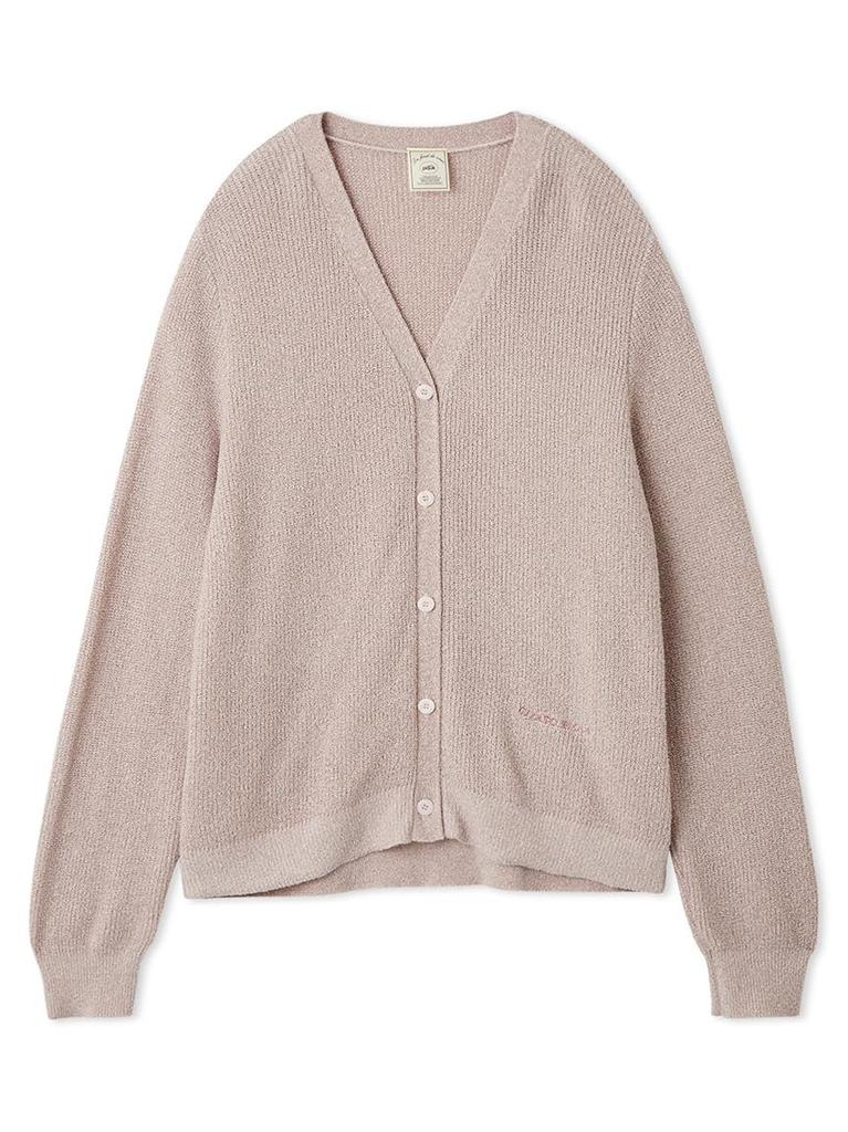 Gelato Pique Smoothie Lame Cardigan PWNT254054 Pink Free Size Women's