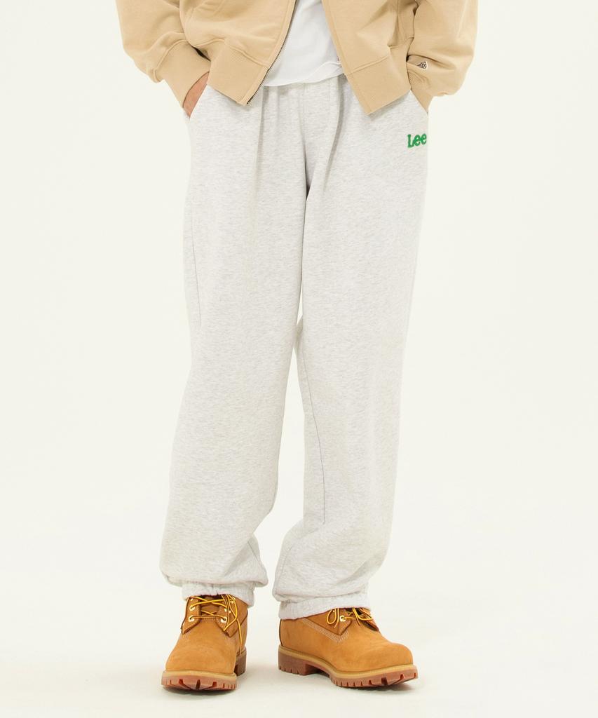 LEE Twitch Logo Sweatpants Light Gray