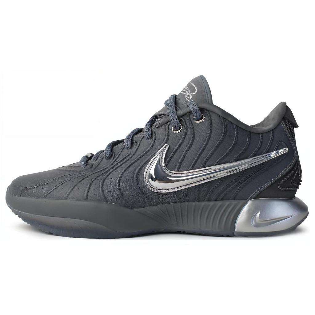 Nike LeBron 21 Resilience Men Sneakers Grey Cool-Grey Metallic-Silver HF5353-001