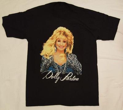 DOLLY PARTON Bailando con la Luna 1993 Algodón Negro Hombre S-4XL Camiseta A306 Camiseta Unisex