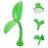 IMIKEYA 3D Car Roof Decoration Spout Sticker Durable Foam Bumper Decal Green Grass Universal Car Top Protection Cover