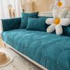 Sofa Kissen Rutschfest Einfach Modern Wintertag Kurzplüsch Sitzkissen Verdickt Vier Jahreszeiten Leder Sofa Überwurf Handtuch