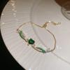 Chic Geometric Heart Bracelet: Elegant European & American Court Style Jewelry for Women