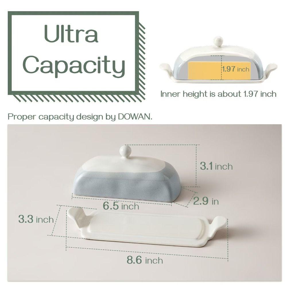 Reusable Butter Box Household Storage Tray Baking Tools Butter Dish  Fruit