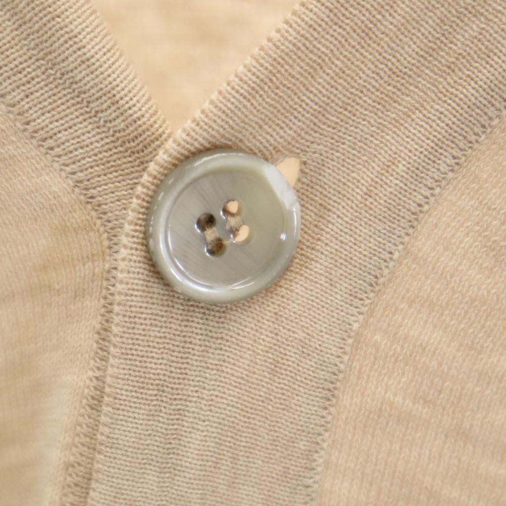 DRUMOHR Made In Italy Long Sleeve V-neck High Gauge Knit Cardigan 46 Men's Used