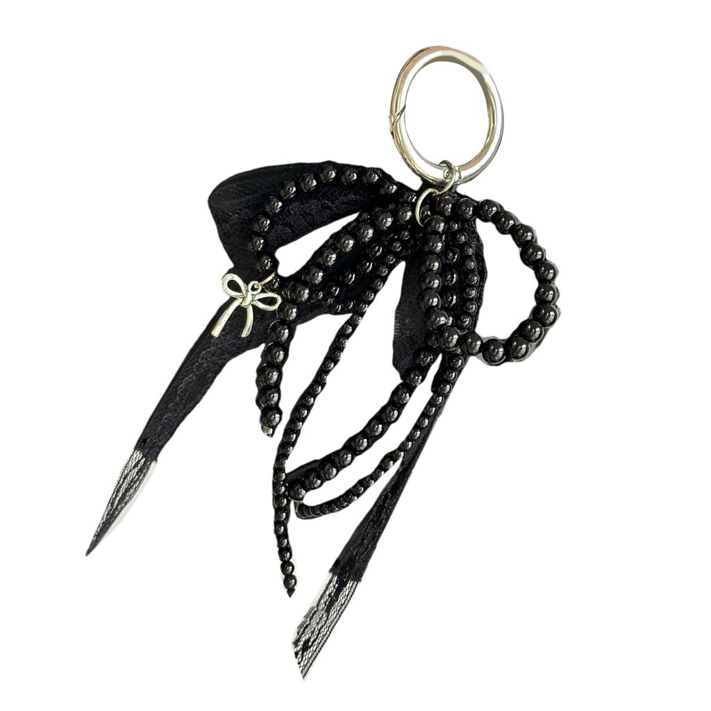 Charm Bowknot Key Holder Stylish Bag Accessory Stylish Purse Embellishment Unique Key Accessories for Everyday Use