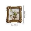 Vintage Picture Frame Antique European Holder Retro Baroque Home Decor for Bedroom Wedding