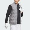 adidas Frostguard Down Vest 670 Fill Solid Color Logo Golf Sports Down Vest Men Vests Gray HZ6100