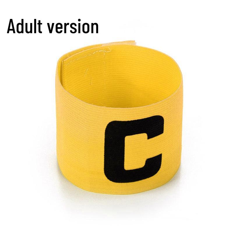Captain's Armband: Anti-Slip Velcro for Men, Women, and Children - Football Safety Mark