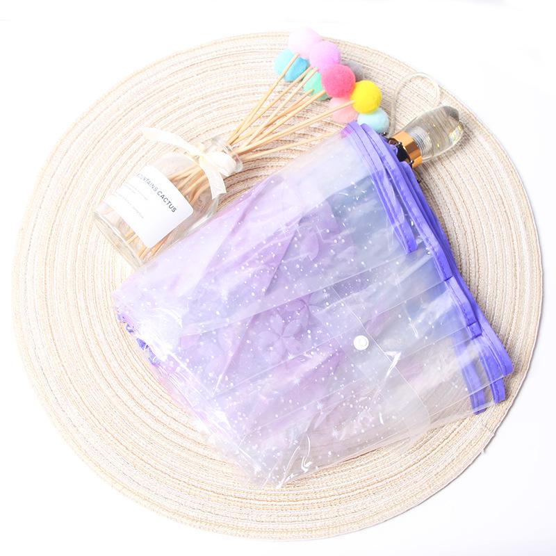 Umbrelă Automată Pliabilă Transparentă cu Flori de Cireș pentru Toate Condițiile Meteorologice - Ideală pentru Studenți