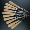2pc Wood Handle Latch Crochet Hook Hair Weave Needle Wigs Knitting Extensions Styling Tools Carpets Making Repair Craft Tools