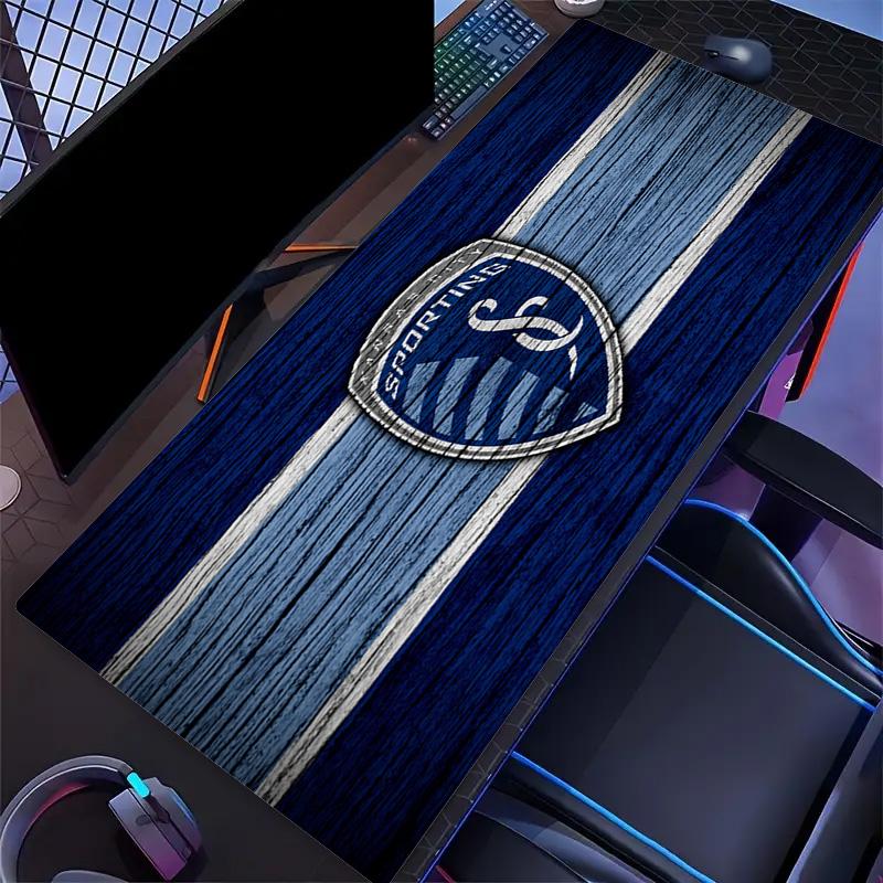 Sporting Kansas City Print Cushion Non-slip Laptop Tablet Big Mousepad XXL Mat Mini PC Playmat With Lock edge