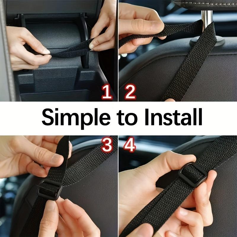 Large Capacity Car Mesh Bag, Organizer for Handbags And Wallets, Storage for Pet Net Between The Back s for Dog Bags.