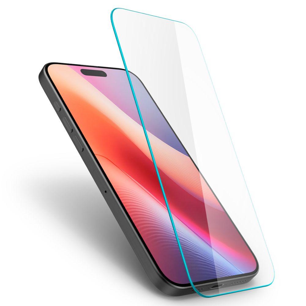 Spigen Glas.tr Slim Gehärtetes Glas Iphone 15 / 16 Klar