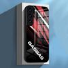 Motorcycle G-GasGas Phone Case For Samsung S26 S25 S24 FE S23 S22 S21 Plus S20 Ultra Note20Ultra Black Glass Cover