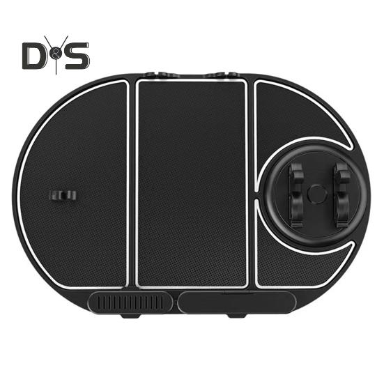 

Автомобильный держатель телефона со скрытым номерным знаком, противоскользящий автомобильный держатель телефона, вращение на 360 градусов для удобства конфиденциальности чёрный