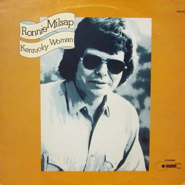 

LP Record RONNIE MILSAP Kentucky Woman BBS1037 Buckboard Recor 1977 US CountryFolk Used