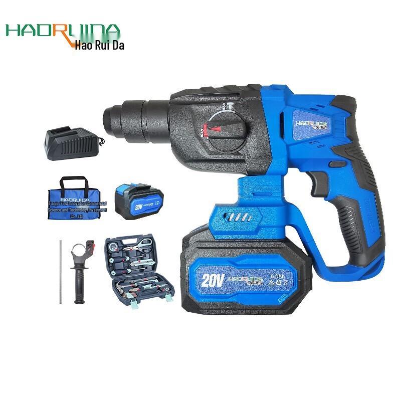 

Hao Rui Da Brushless Cordless Hammer Drill & Driver Set CN plug (adapter included)
