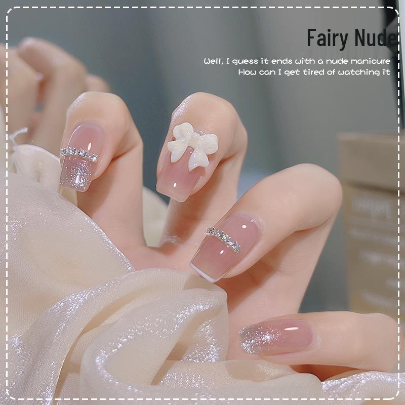 Summer 2025 Ice Transparent Nude Nail Gel Polish - Popular Whitening Jelly Color Series
