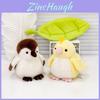 Small Bird Plush Toy Sparrow Parrot Cute Realistic Animal Stuffed Doll For Kids Gift