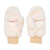Sanrio Hello Kitty Faux Fur Mittens with Mascot 363146